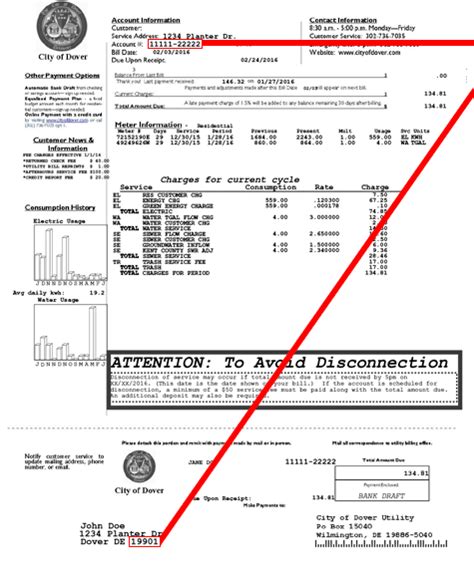 city of dover utility bill online.